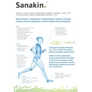 Sanakin – nowoczesna terapia biologiczna w leczeniu schorzeń stawów i ścięgien